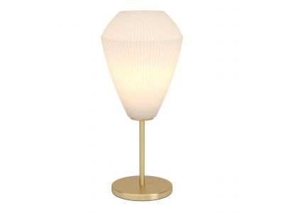 Lampe de table métal taupe CAPRAROLA E27 1X40W