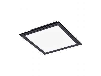 Plafonnier plastique noir SALOBRENA 1 LED INT 3X14W