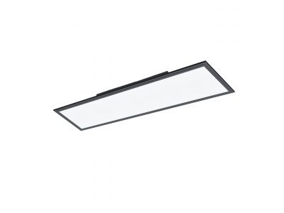 Plafonnier métal noir SALOBRENA 1 LED INT 1X33W