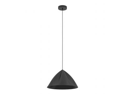 Suspension métal noir PODERE E27 1X40W