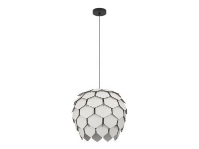 Suspension bois blanc MATTANZA E27 1X40W