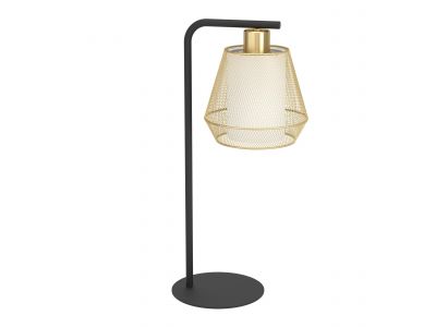 Lampe de table métal doré CIUDADELA E27 1X40W