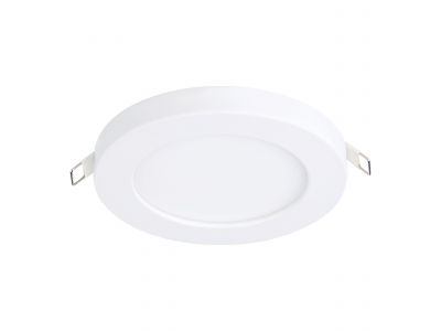 Applique extérieure en aluminium blanc FUEVA FLEX led intégrée 5,5W