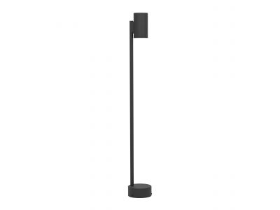 Lampadaire extérieur métal noir IZZALINI GU10 1X2,8W