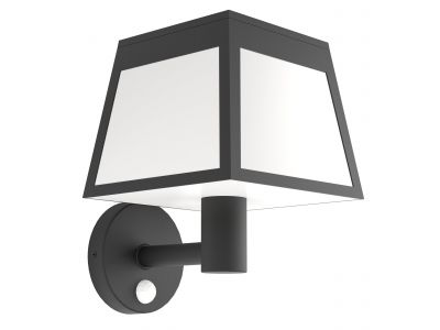 Applique extérieure plastique noir ALTILIA LED INT 1X7,5W