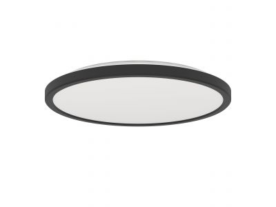 Plafonnier plastique noir ROVITO LED INT 1X13,9W