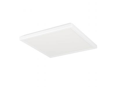 Plafonnier en plastique blanc ROVITO LED INT 13,4W