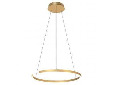 Suspension LED dimmable CEGLIE doré Ø80cm