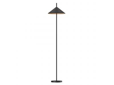 Lampadaire LED dimmable CHIAUCI noir H160cm