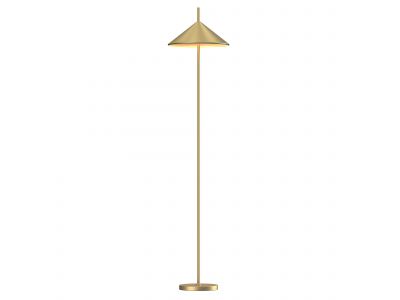 Lampadaire LED dimmable CHIAUCI doré HT160cm