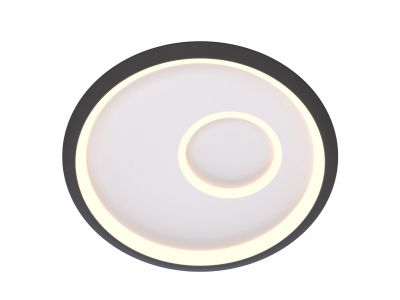 Plafonnier LED dimmable CEIL noir/blanc Ø40cm