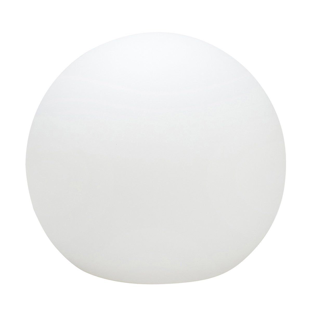 Boule lumineuse GLOBE (D50cm) en polyéthylène blanc
