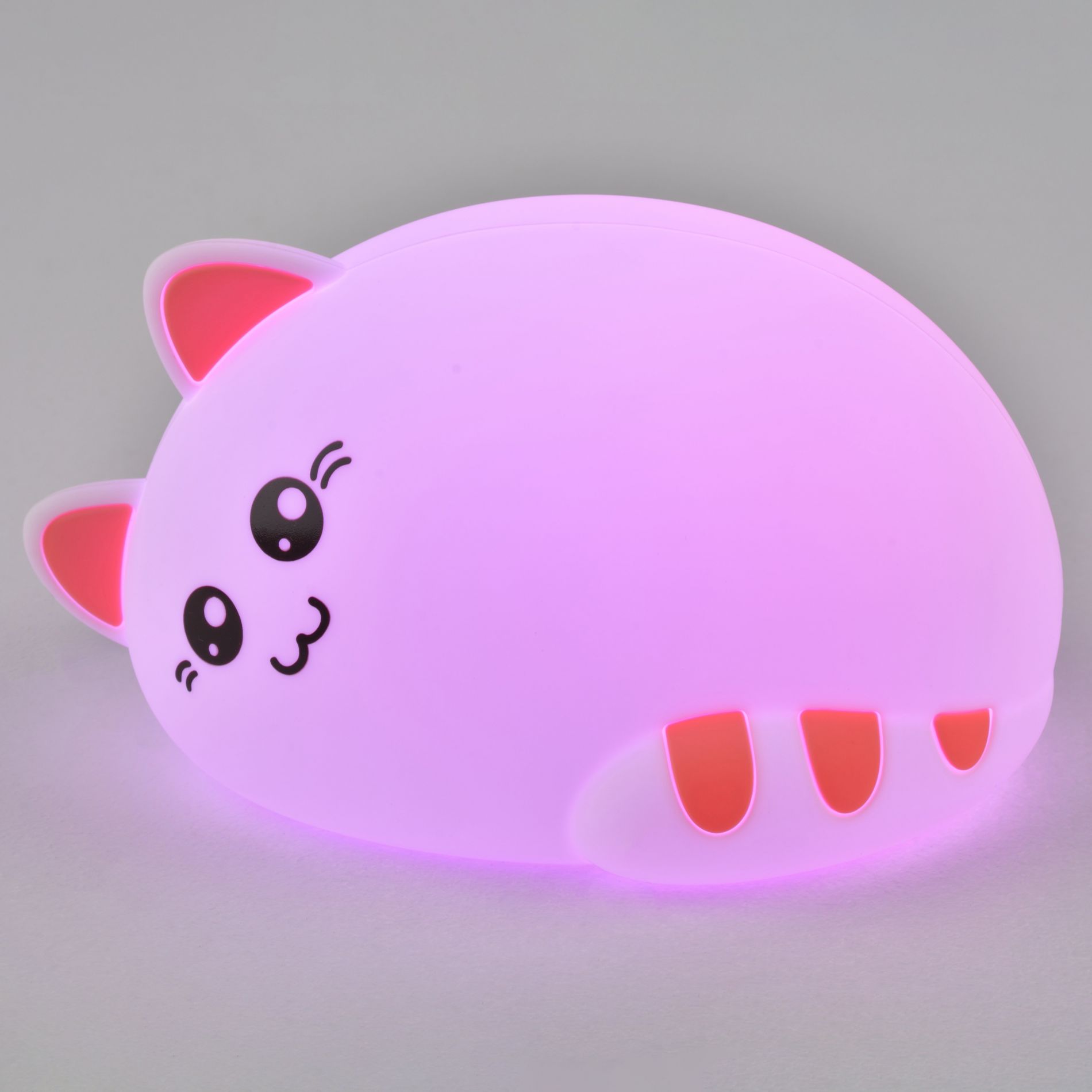 Veilleuse chaton LED en silicone