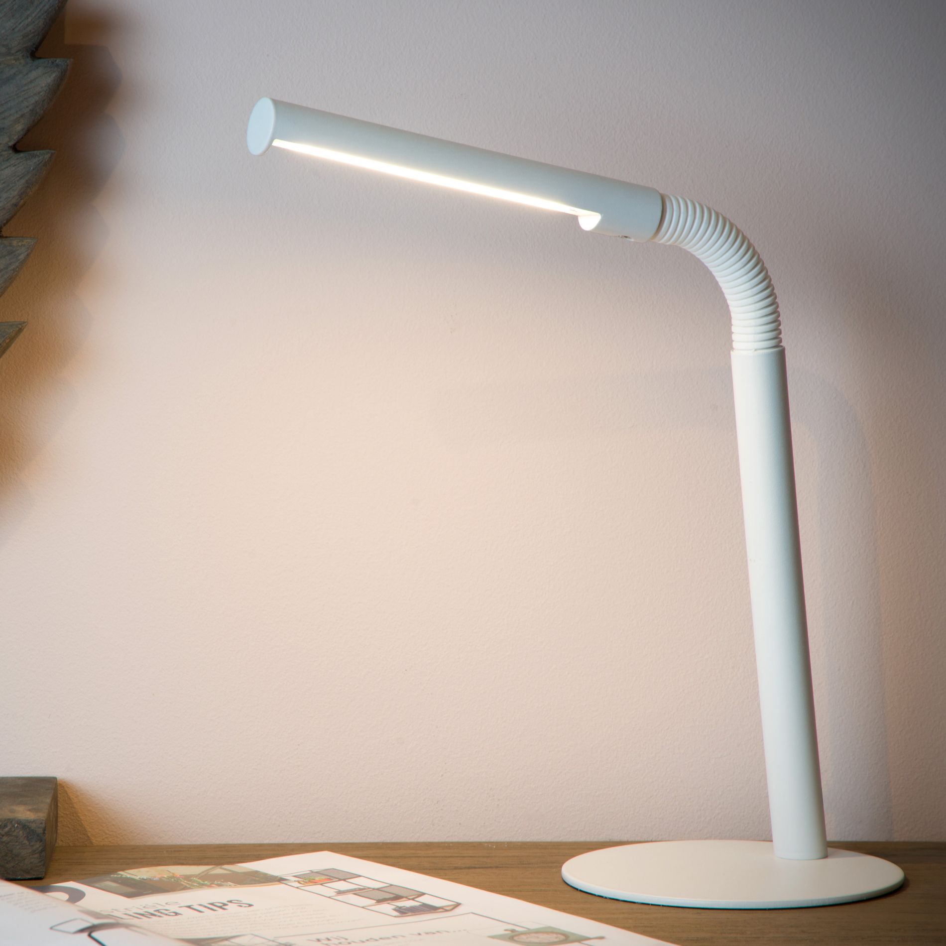 Lampe de bureau LED puissante avec clip - Lumière LED de