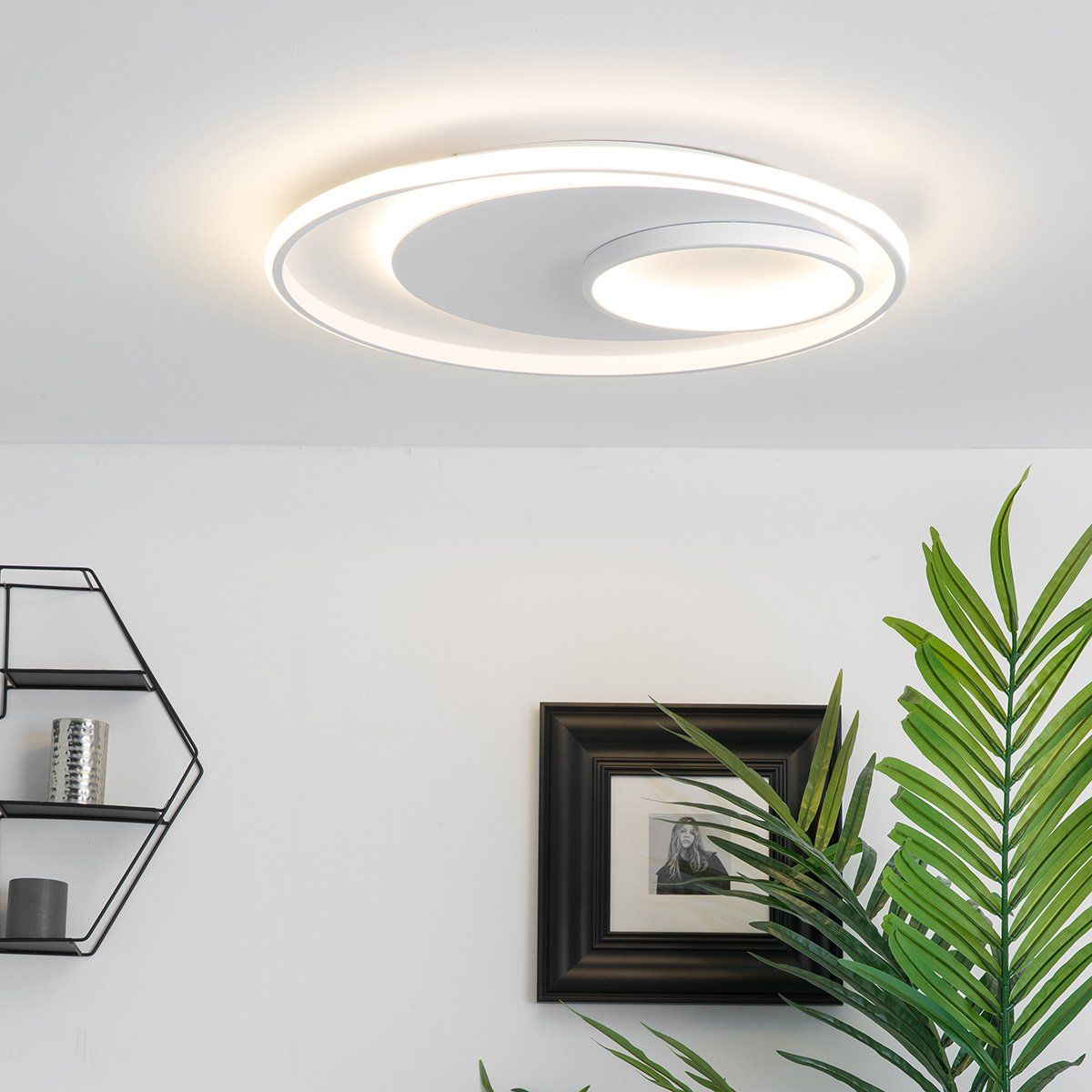 La CROIX-plafonnier LED Design Moderne