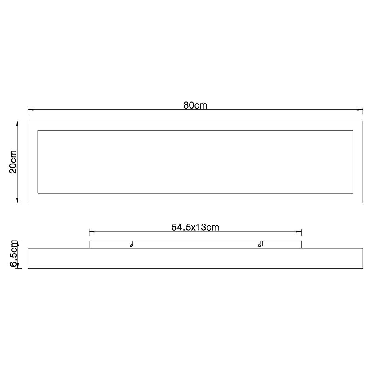 Plafonnier LED LINES rectangle (40W) en aluminium noir - Keria et Laurie  Lumière