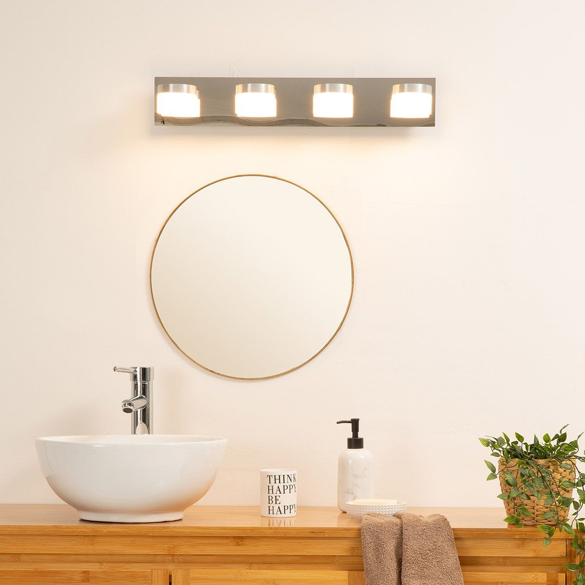 Réglette LED pour Miroire salle de bain et Armoire murale, Réglettes