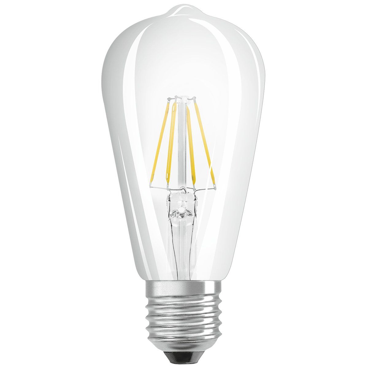 Ampoule LED à filament et reflet doré, dimmable E27 4W 1800K 6cm