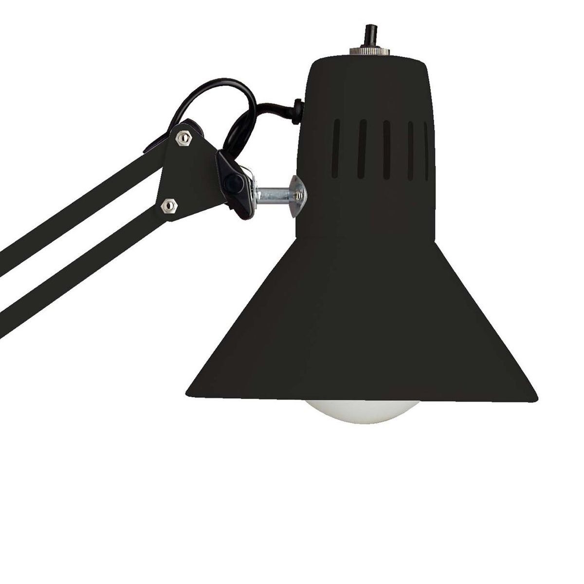 Lampe De Bureau En Metal Noir - Mr Bricolage : Bricoler, Décorer, Aménager,  Jardiner