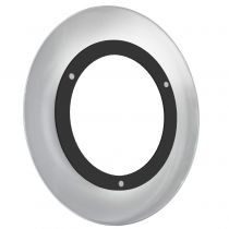 Plafonnier LED rond ISOLA (D45cm) en verre blanc