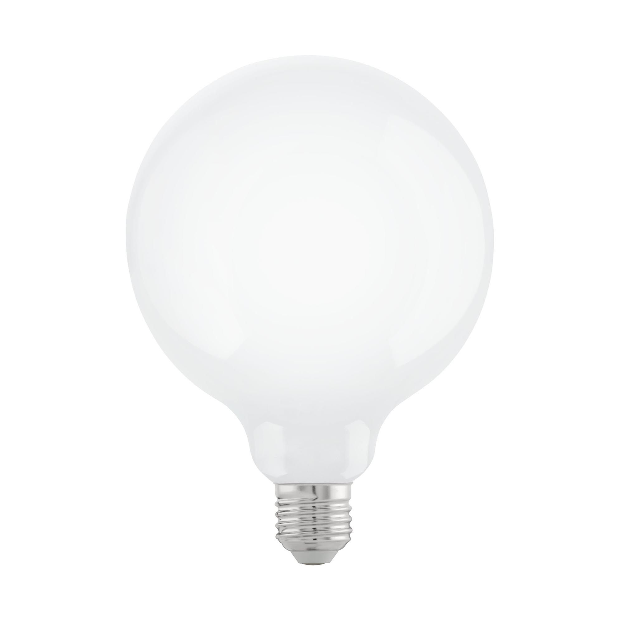 Ampoule Led Globe E27 verre opale forme globle D12,5 7,5W