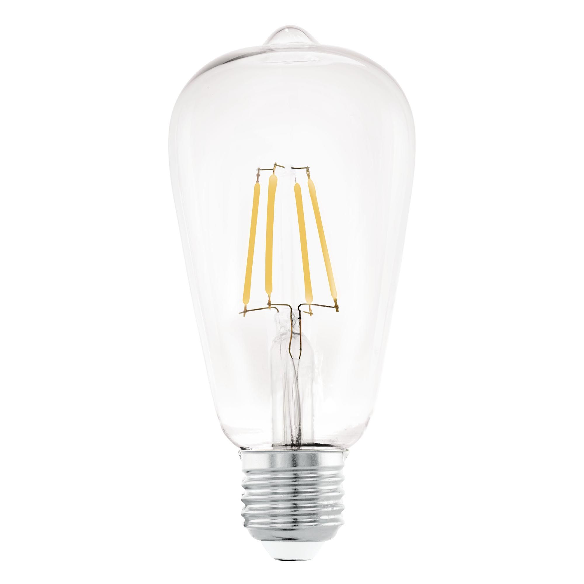 Ampoule Led Edison E27 verre transparent 4,5W