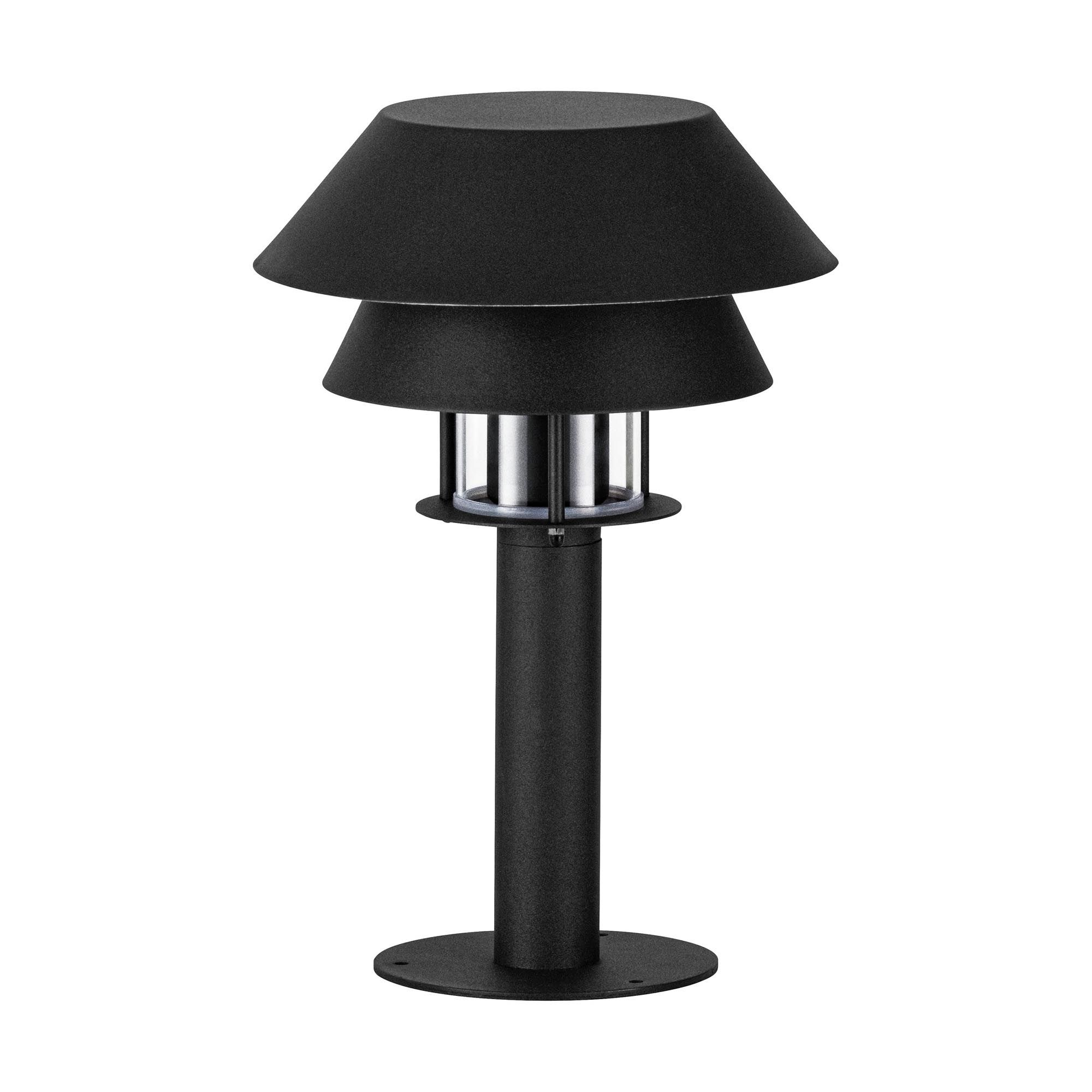 Borne et potelet extérieur métal noir CHIAPPERA E27 1X40W