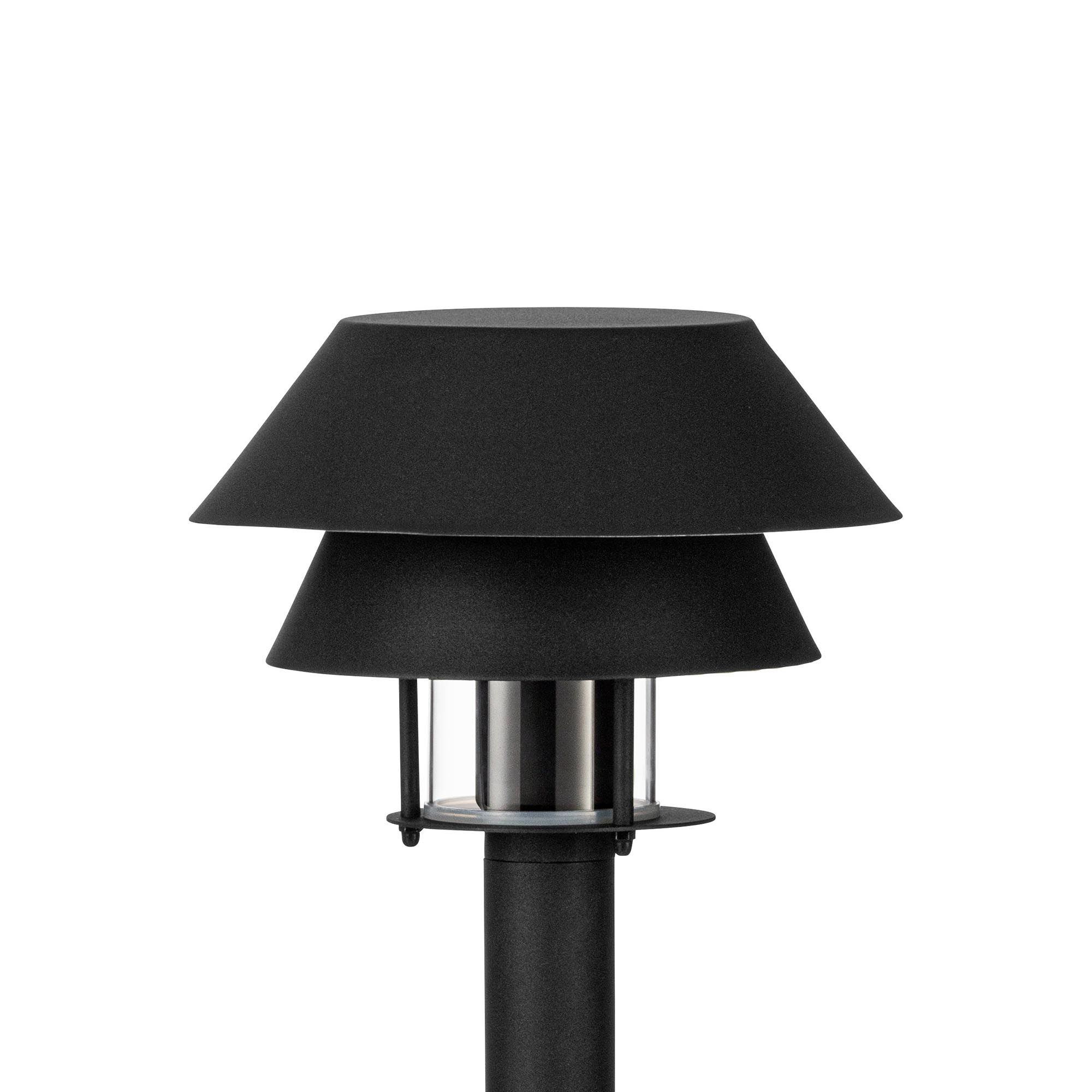 Lampadaire extérieur métal noir CHIAPPERA E27 1X40W