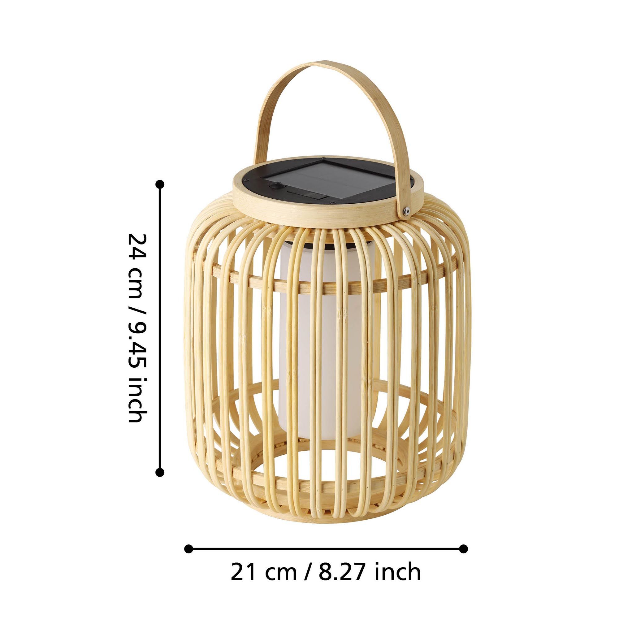 Lampe baladeuse extérieure en bambou MARLIANO led intégrée 2,5W