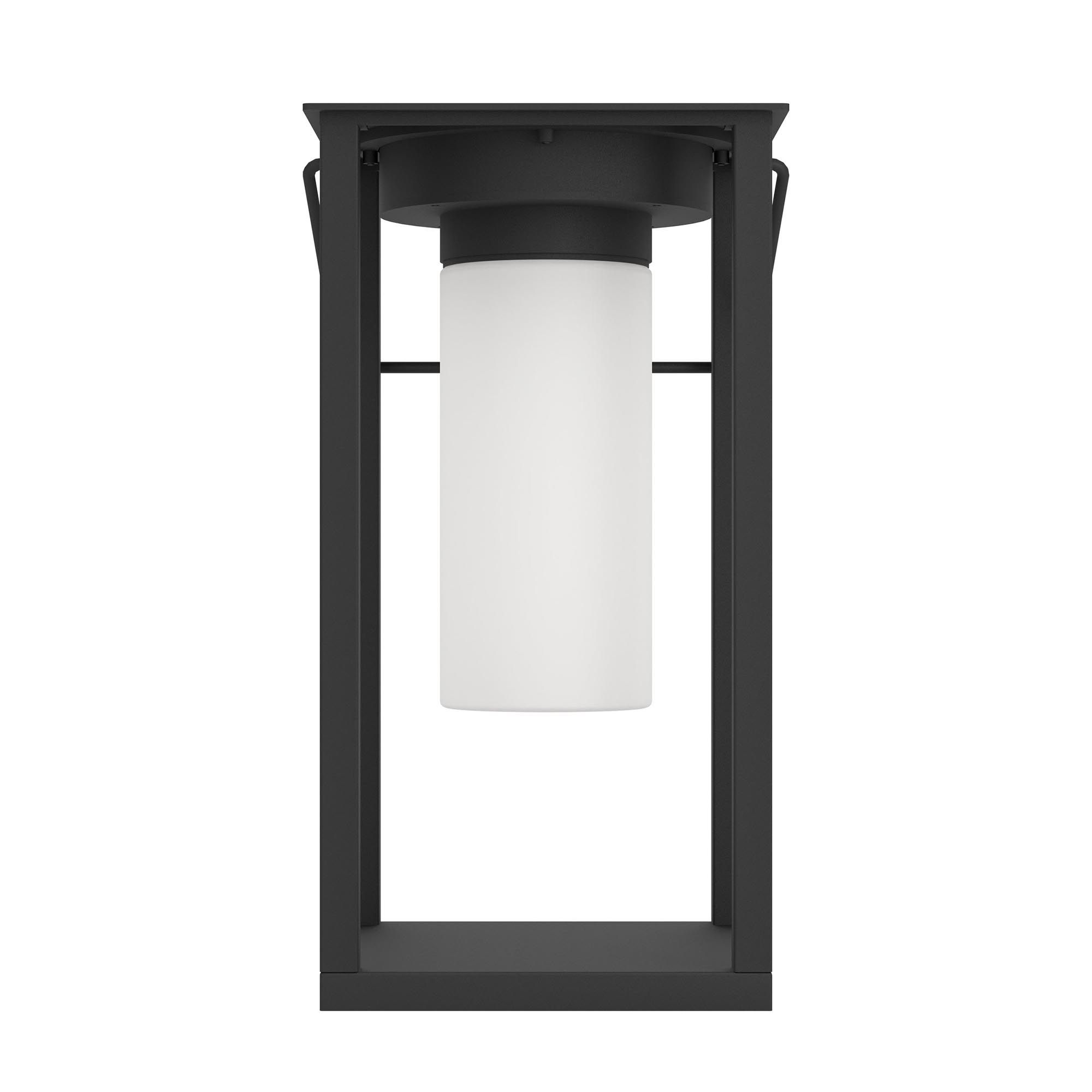 Lampe de table extérieure en plastique noir USIGNI led intégrée 2,5W