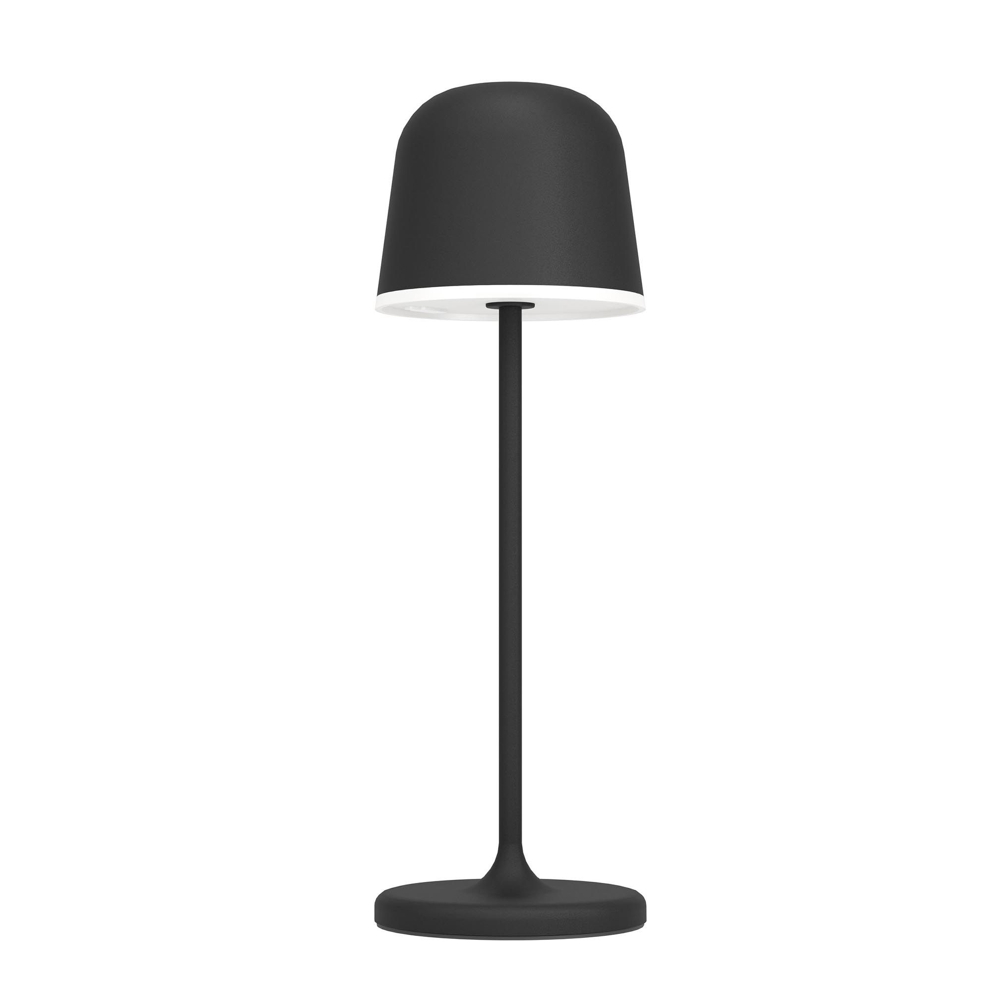 Lampe de sol extérieure en métal noir MANNERA led intégrée 2,2W