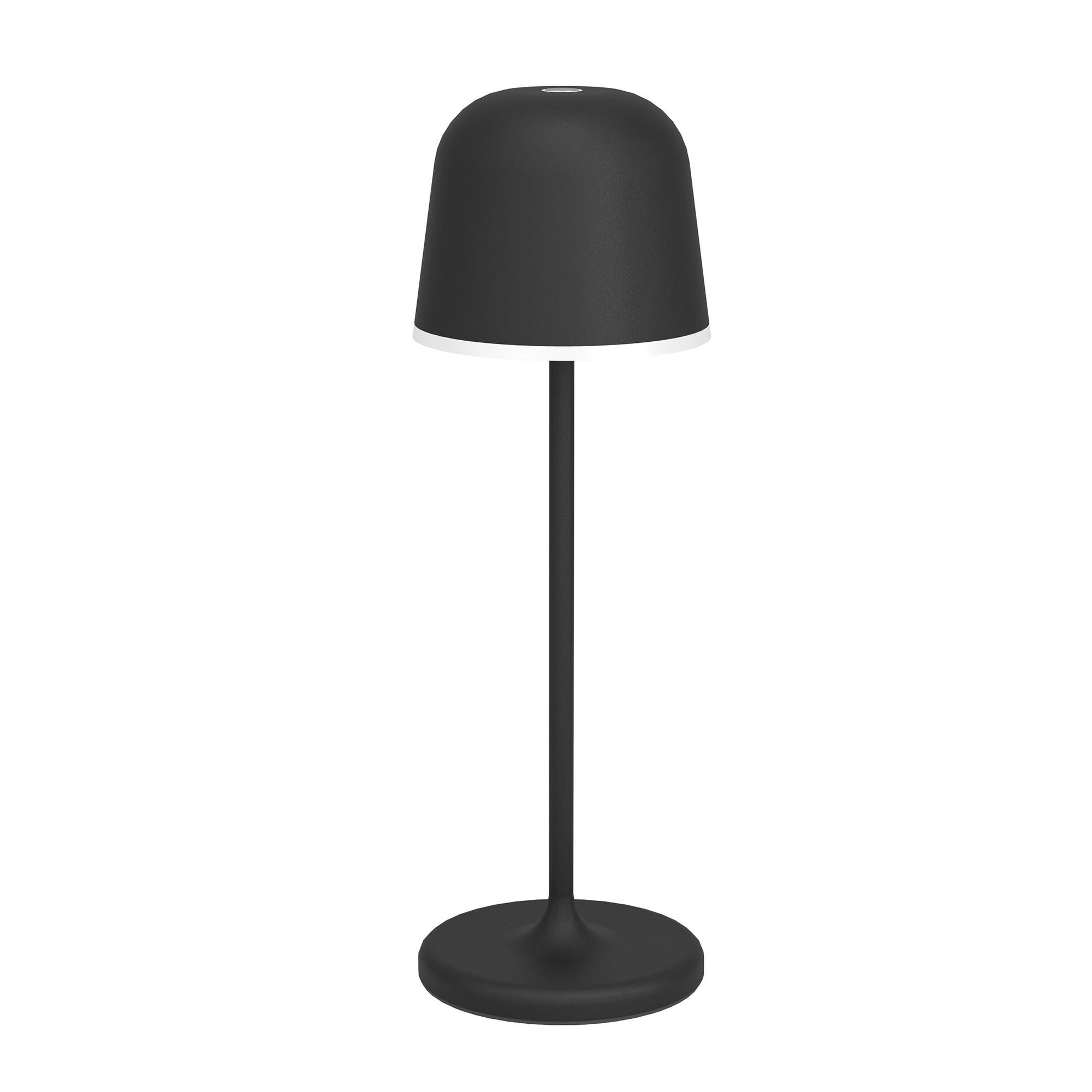 Lampe de sol extérieure en métal noir MANNERA led intégrée 2,2W