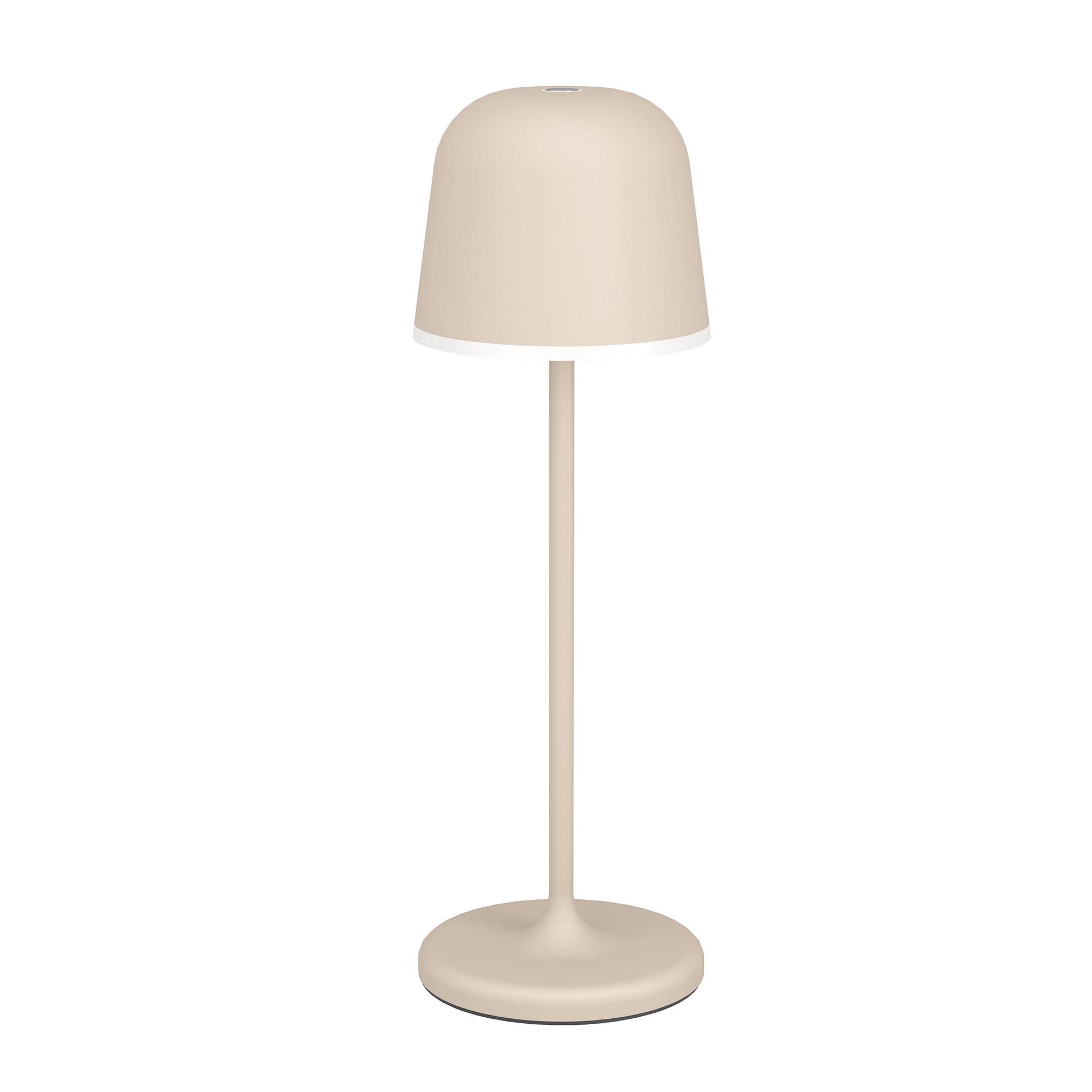 Lampe de sol extérieure en métal sable MANNERA led intégrée 2,2W