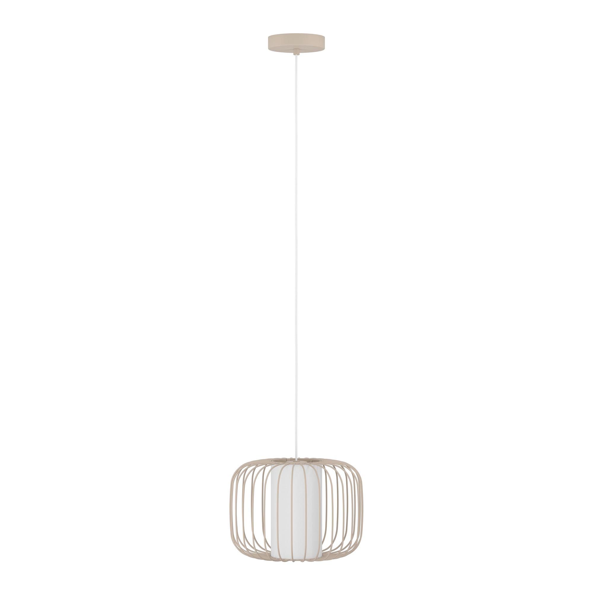 Suspension métal sable TERRAROSA d28,5 cm E27 1X40W