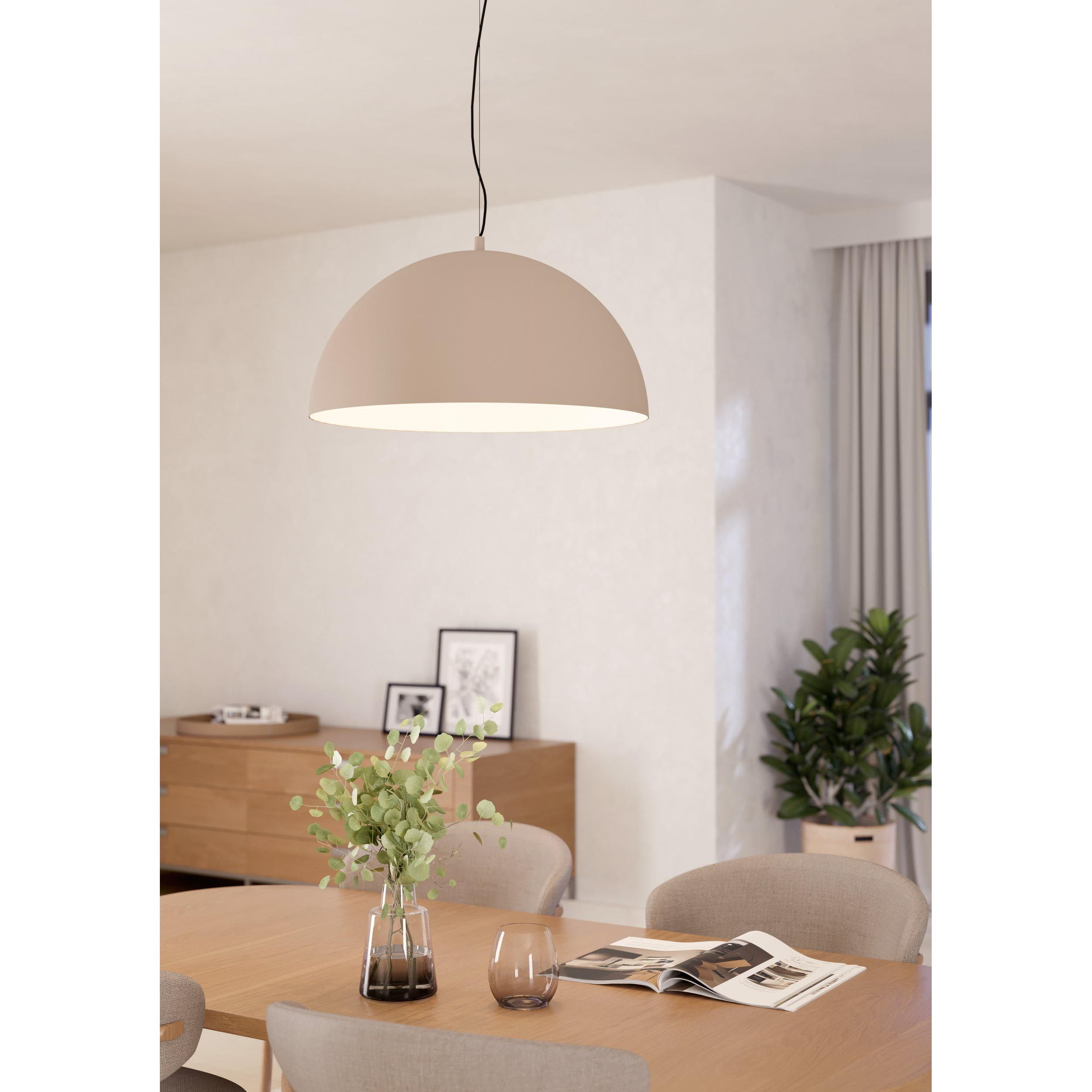 Suspension métal sable GAETANO 1 E27 1X40W