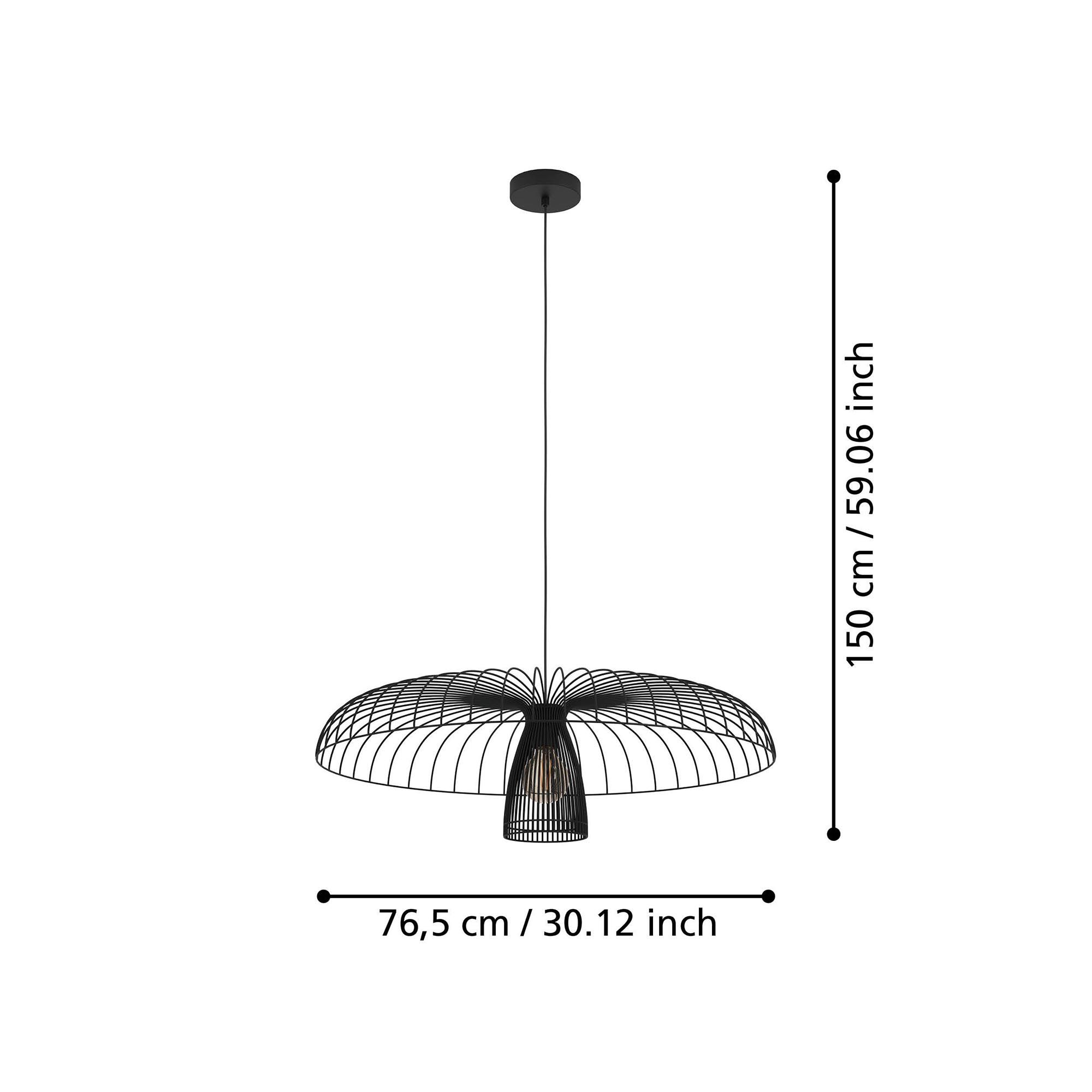 Suspension E27 CHAMPERICO D77cm