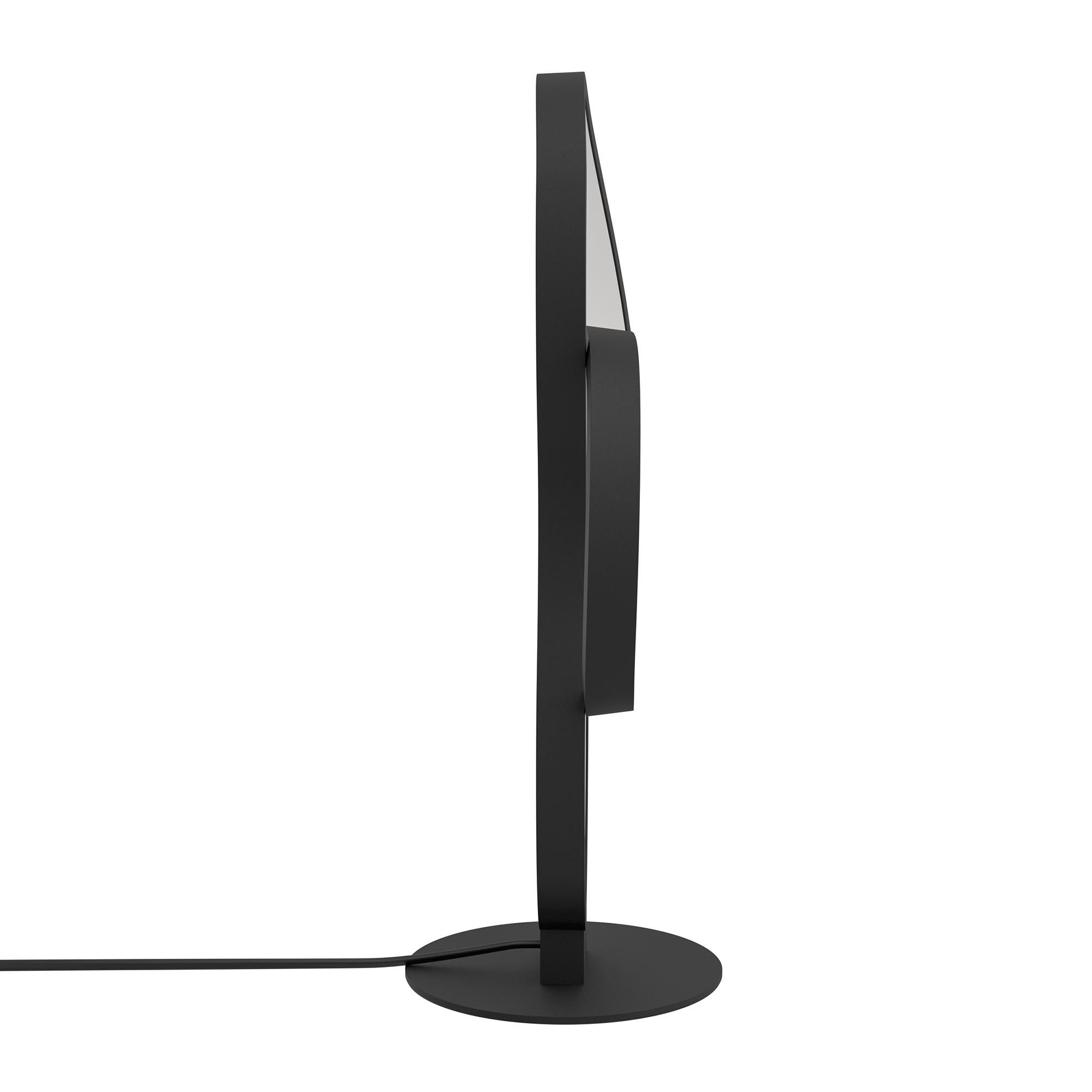 Lampe de table en métal noir GIANELLA led intégrée 4,5W