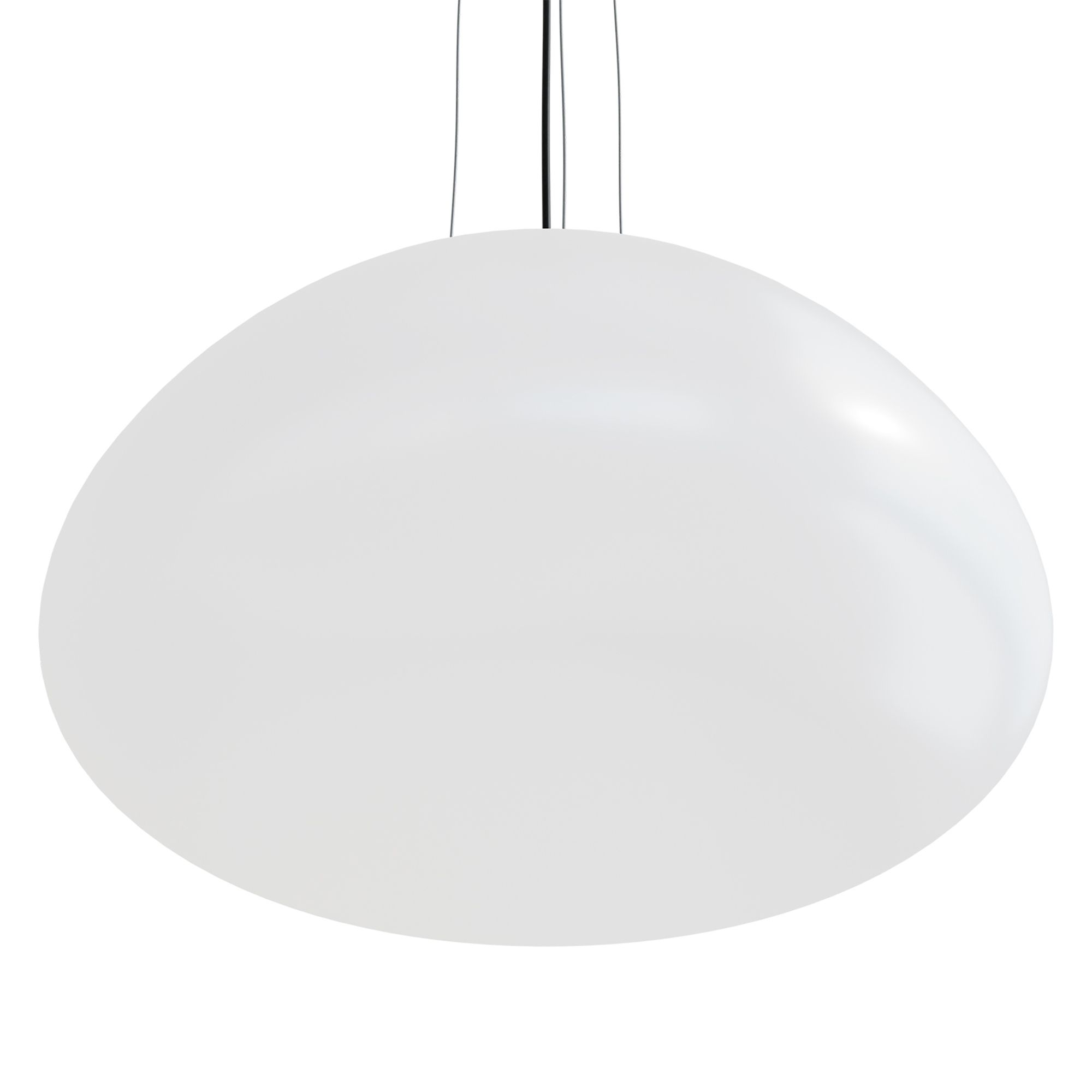 Suspension en verre opale BALMES E27 40W