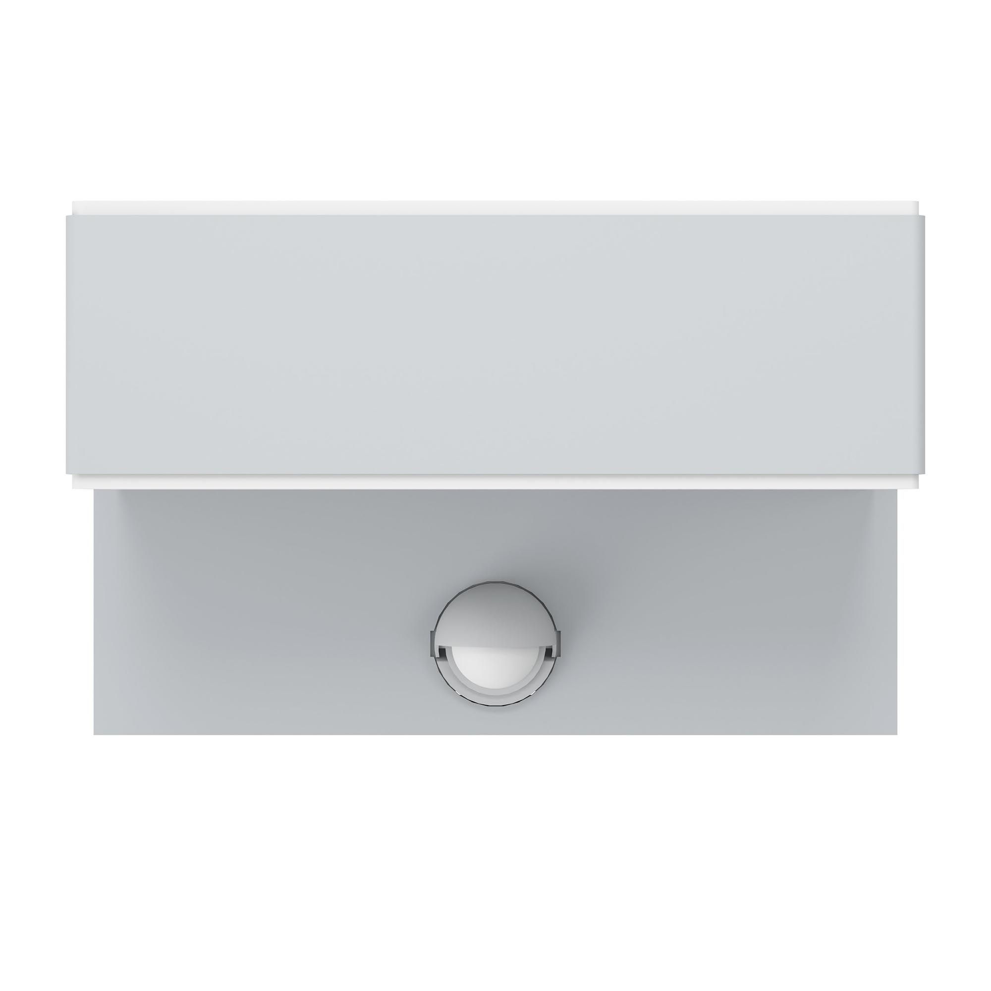 Applique extérieure en métal gris AZZINANO led intégrée 5,6W