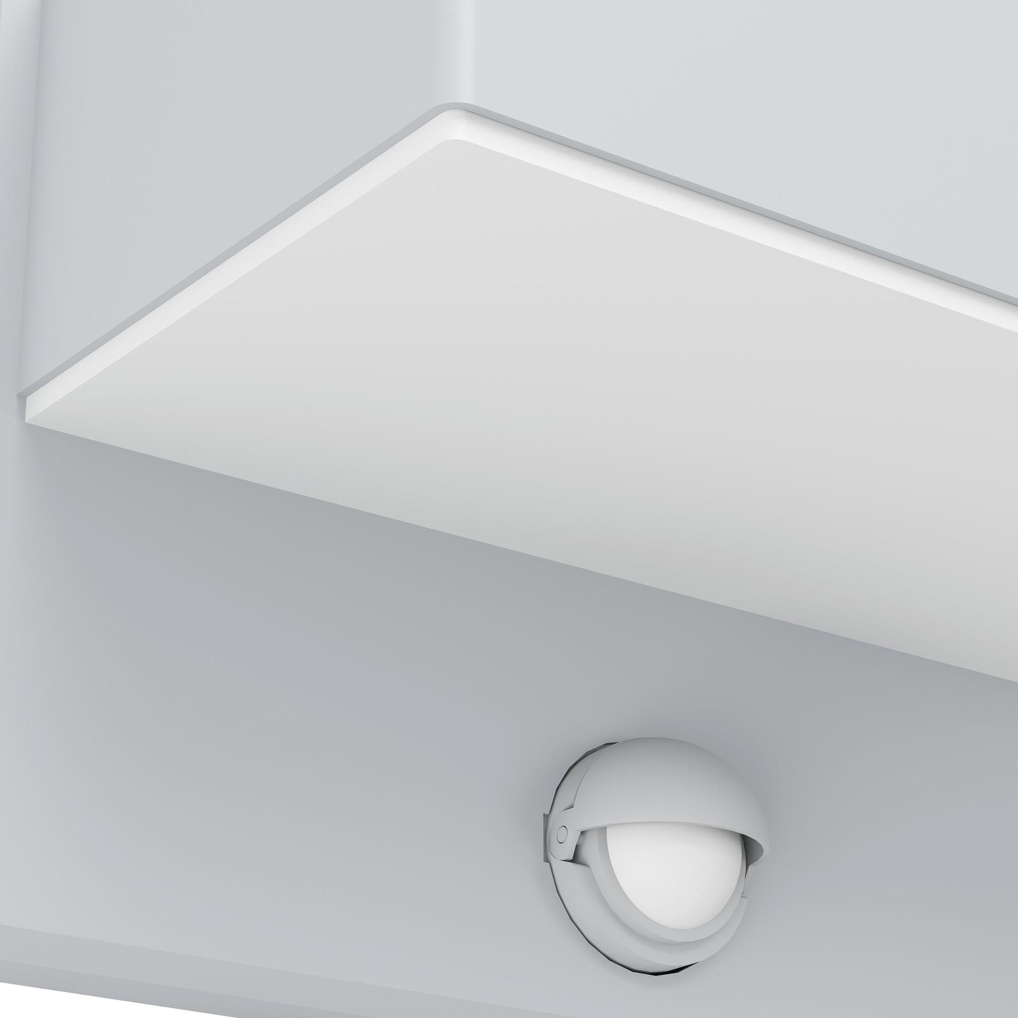 Applique extérieure en métal gris AZZINANO led intégrée 5,6W