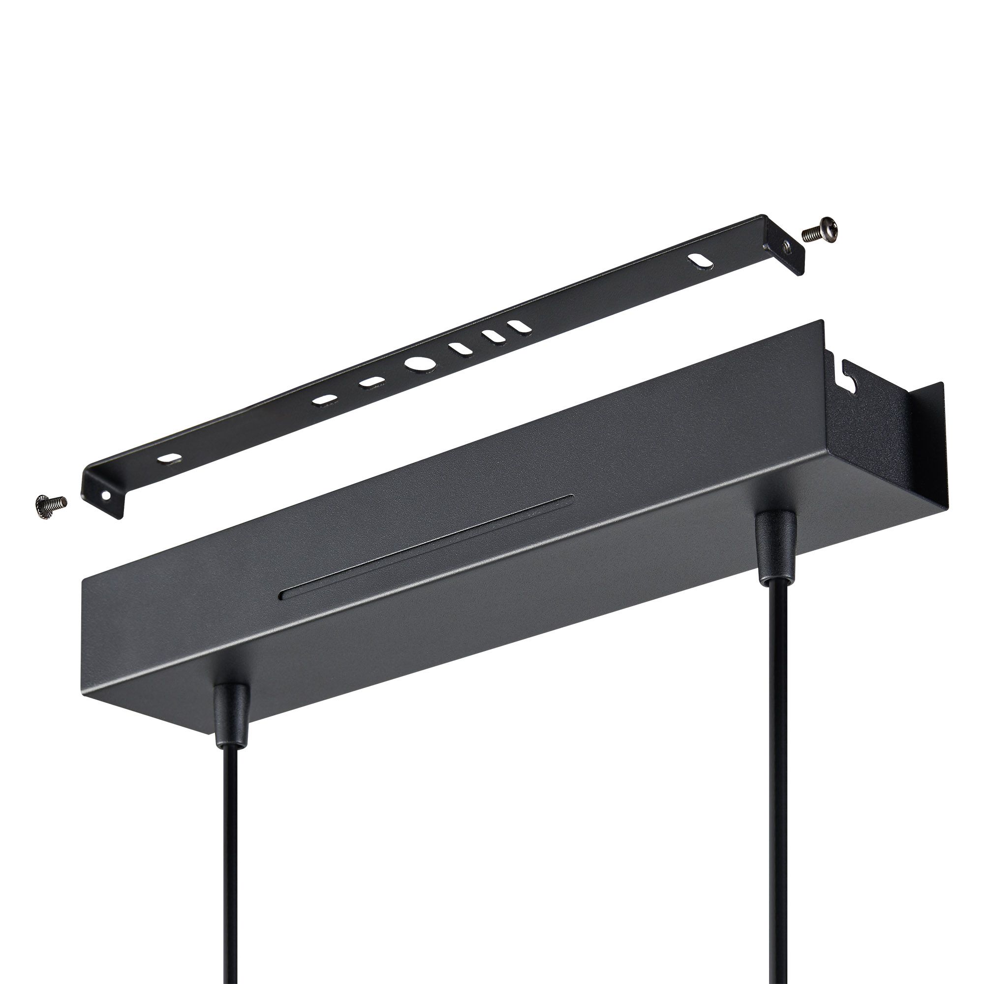 Suspension LED FRAIOLI-Z dimmable métal noir L105,5cm