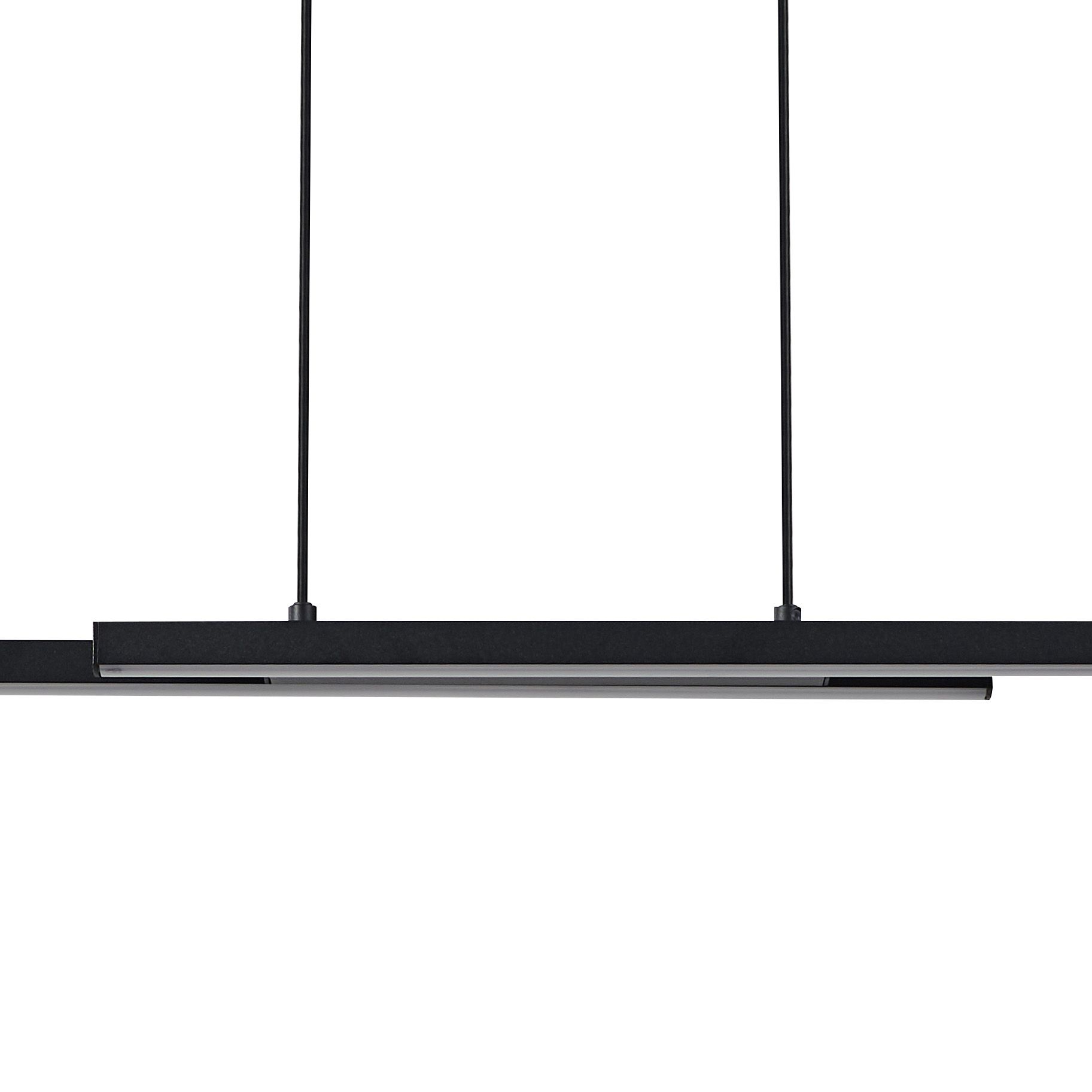 Suspension LED FRAIOLI-Z dimmable métal noir L105,5cm