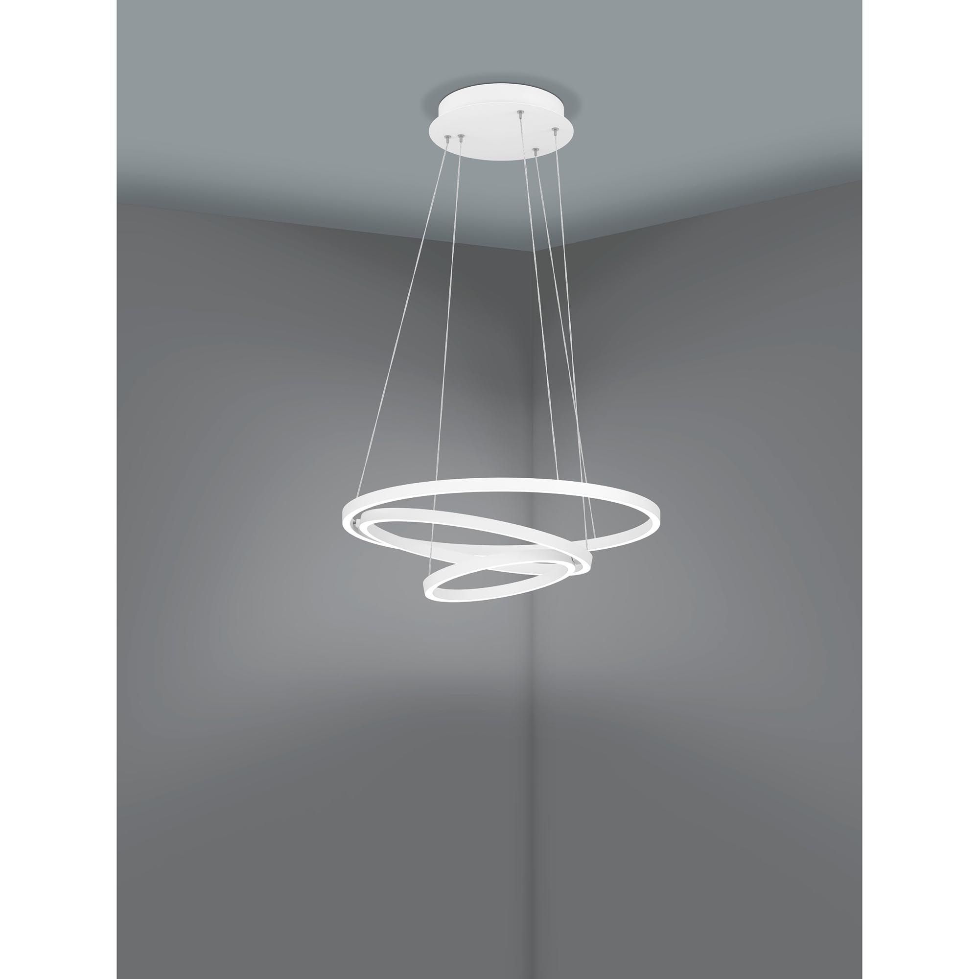 Suspension blanc LOBINERO Z led intégrée 43,2W