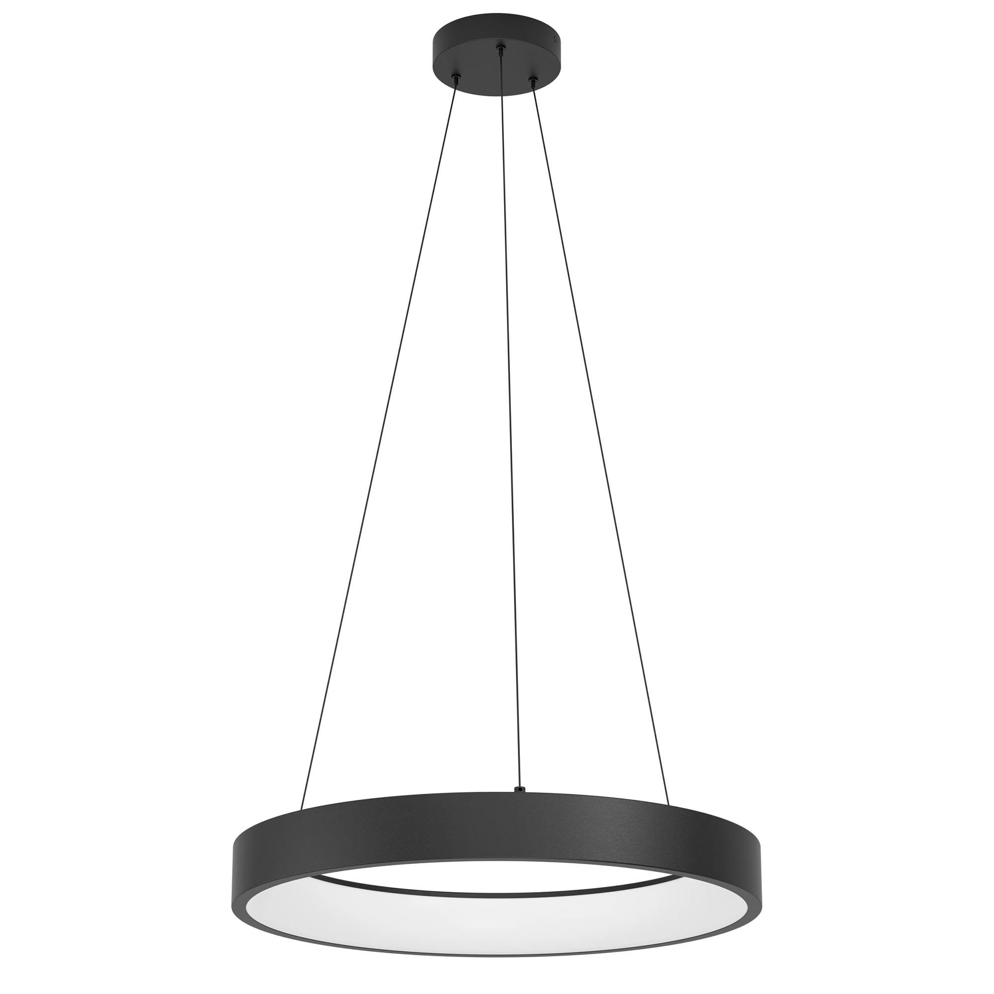 Suspension noire MARGHERA Z led intégrée 6,5W