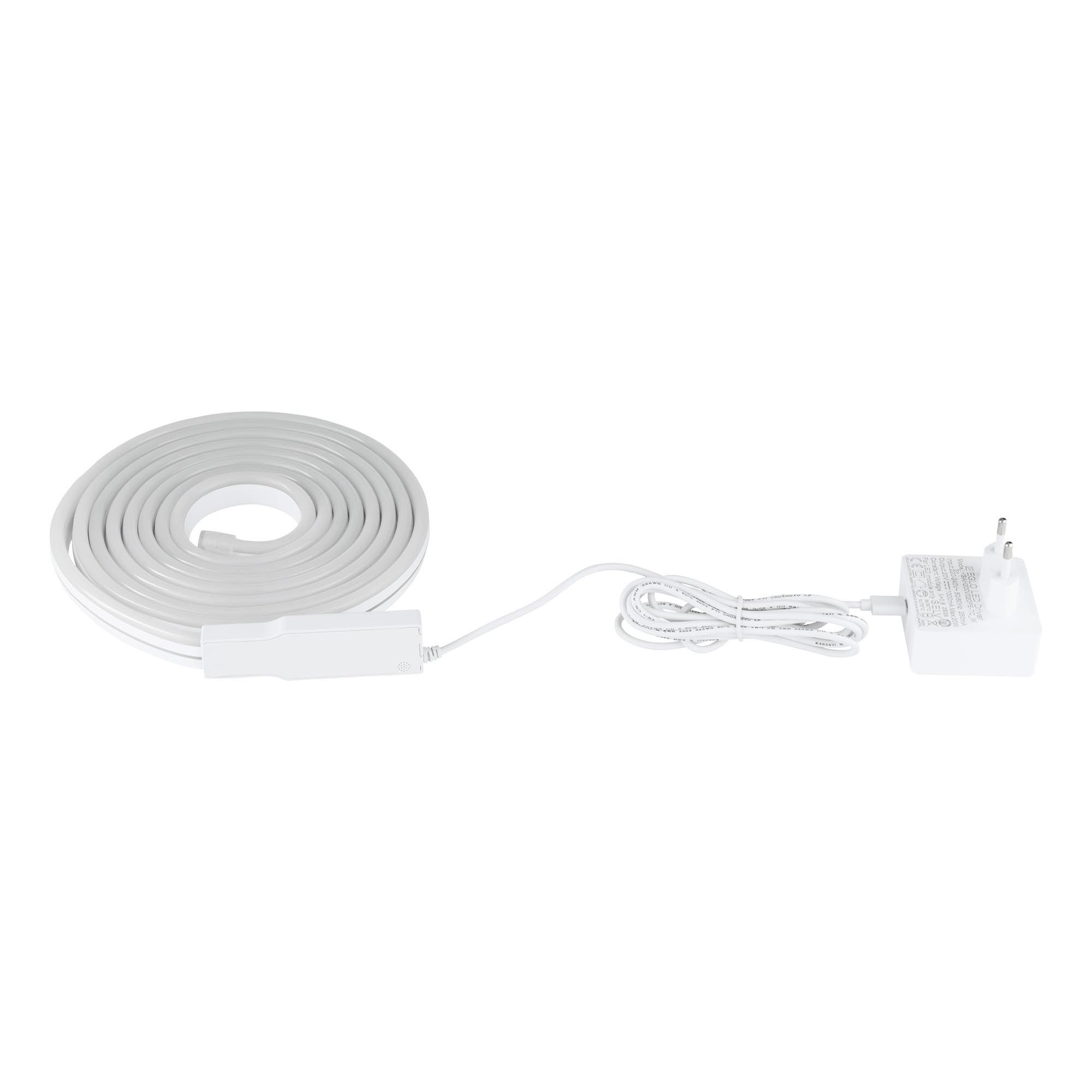 Liseuse en plastique blanc NEON-STRIPE-Z led inégrée 20W