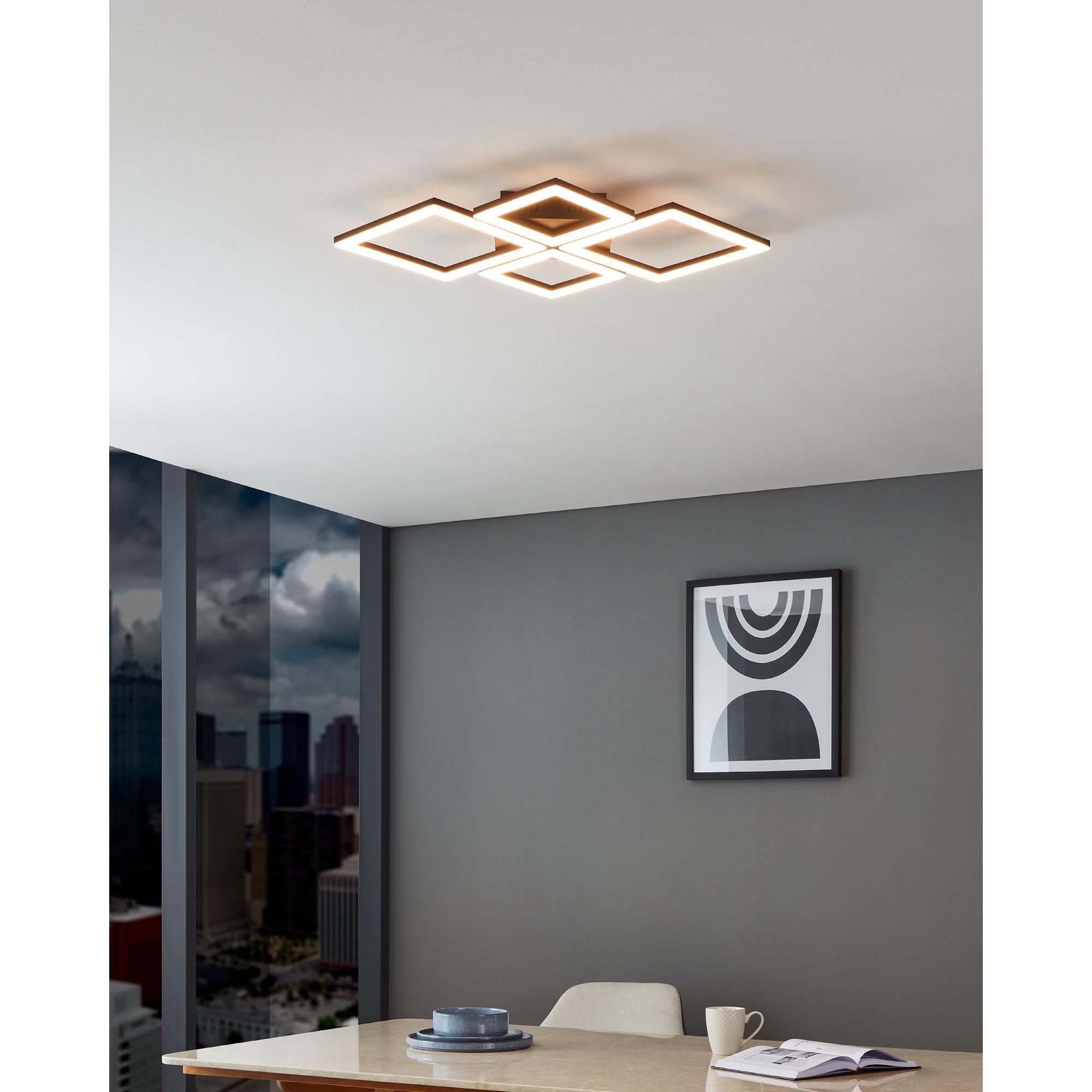 Plafonnier LED PARANDAY Z dimmable 47X47cm