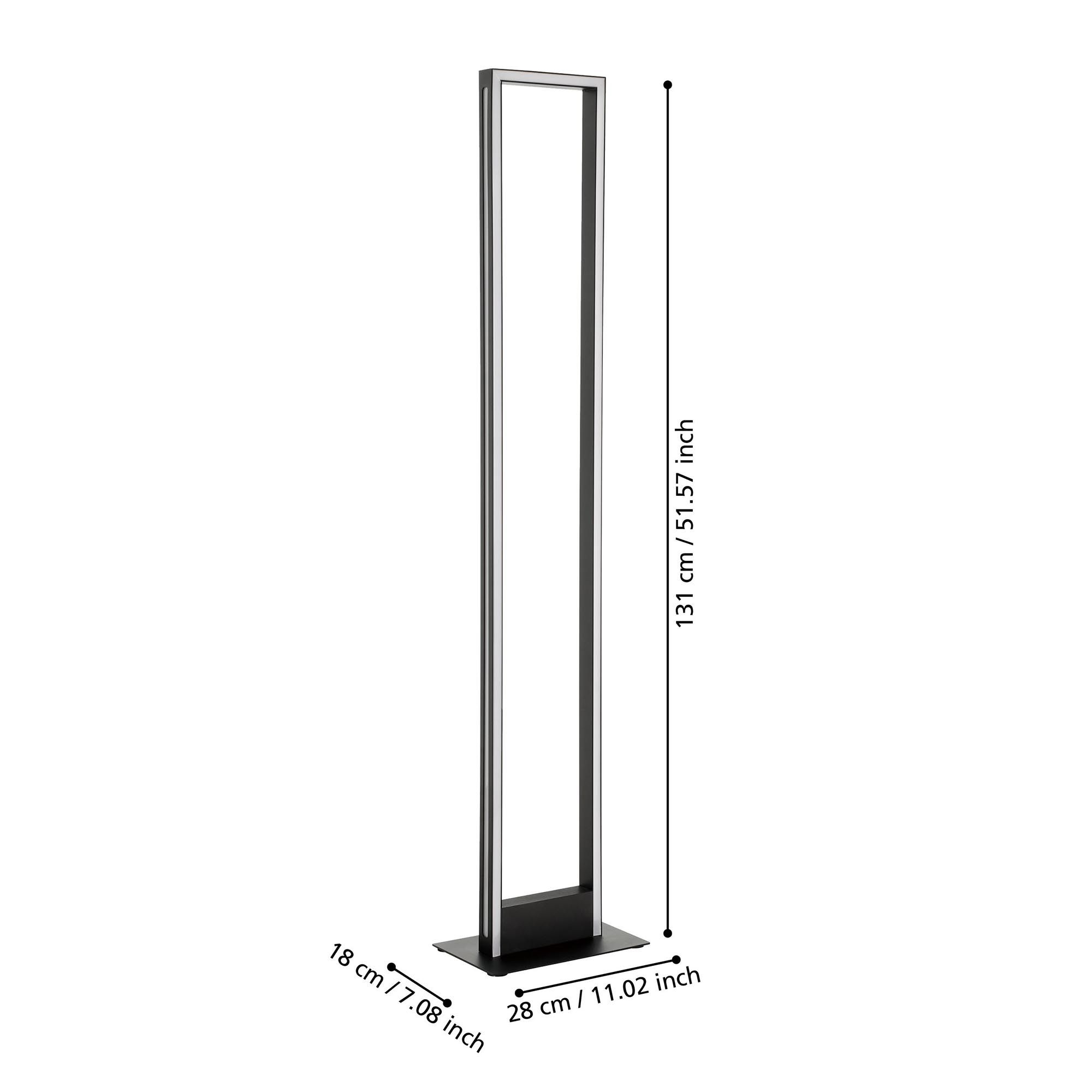 Lampadaire LED SALVILANAS-Z dimmable HT130,5cm