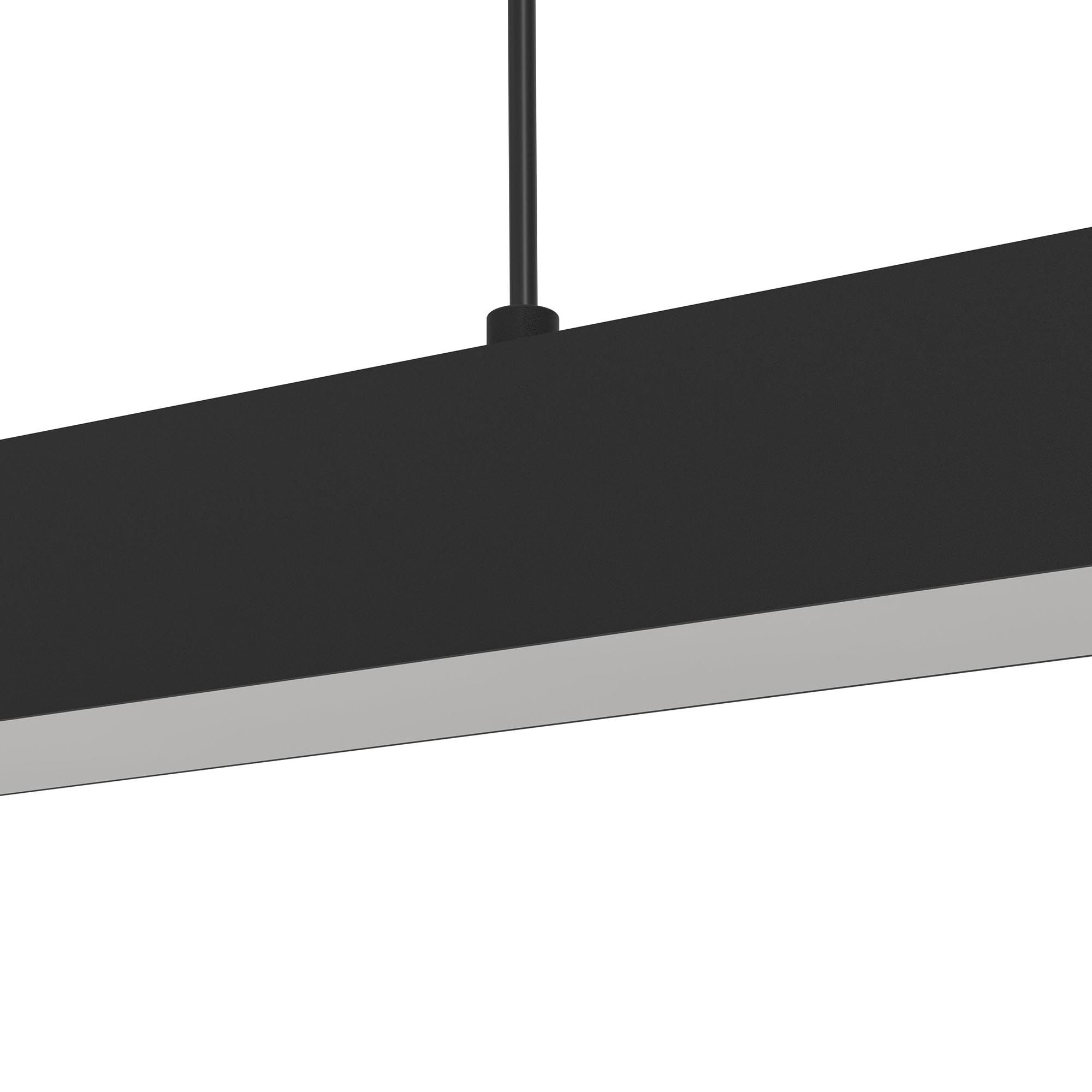 Suspension en métal noir SIMOLARIS-Z led intégrée 35W