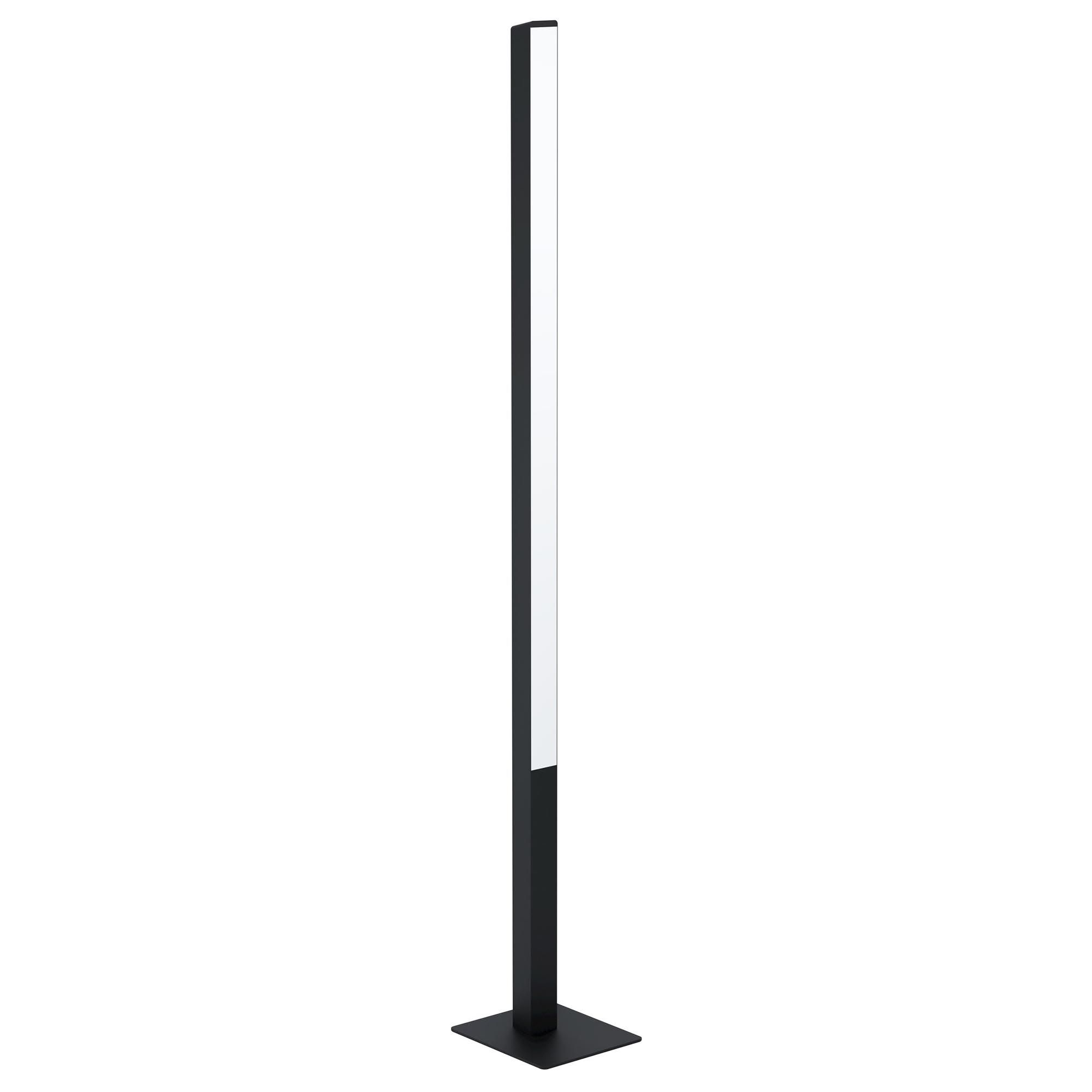 Lampadaire en métal noir SIMOLARIS-Z led intégrée 35W