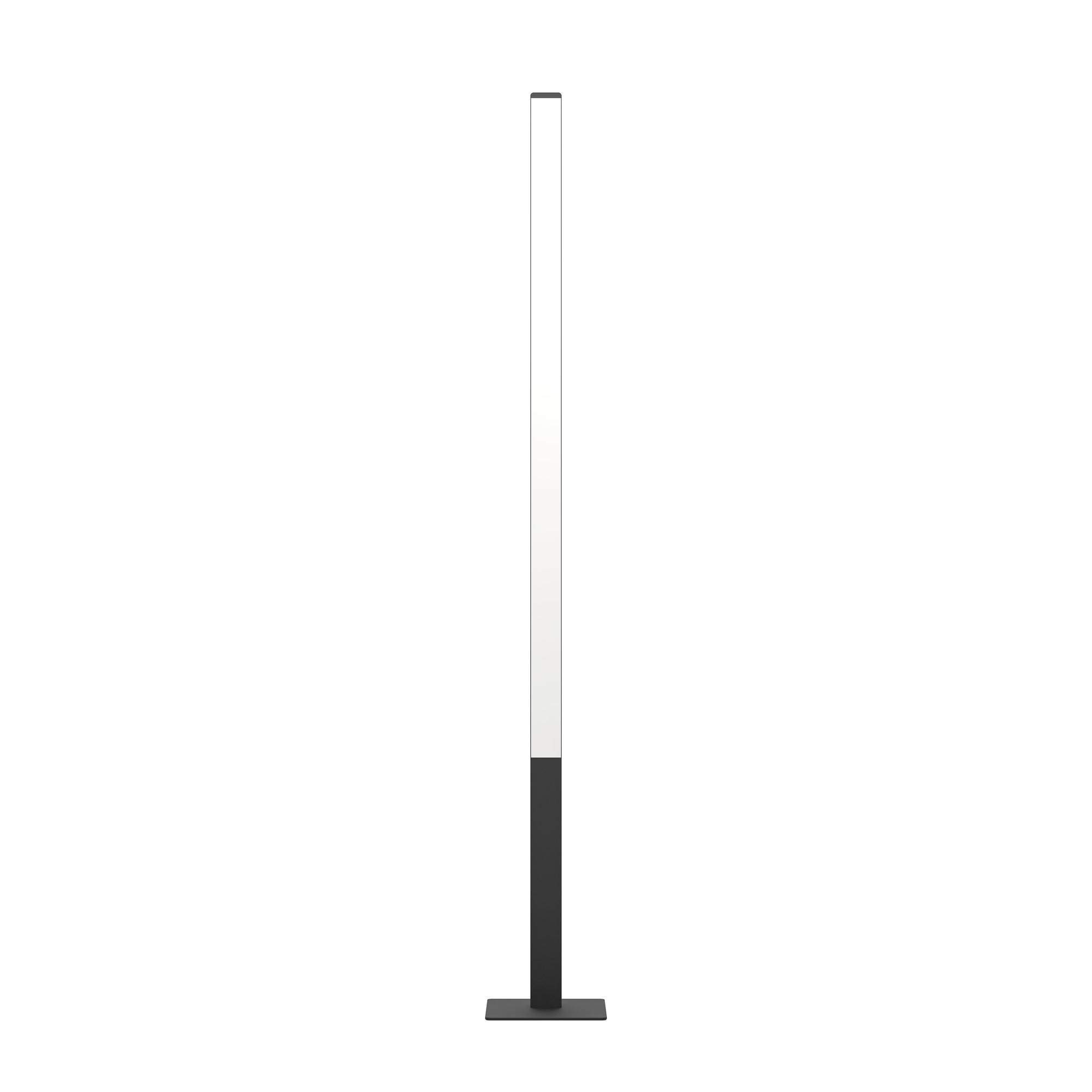 Lampadaire en métal noir SIMOLARIS-Z led intégrée 35W